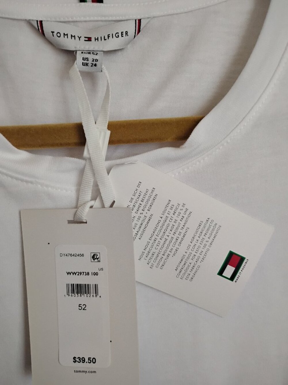 Tommy Hilfiger t shirt sz 20 - Picture 2 of 3